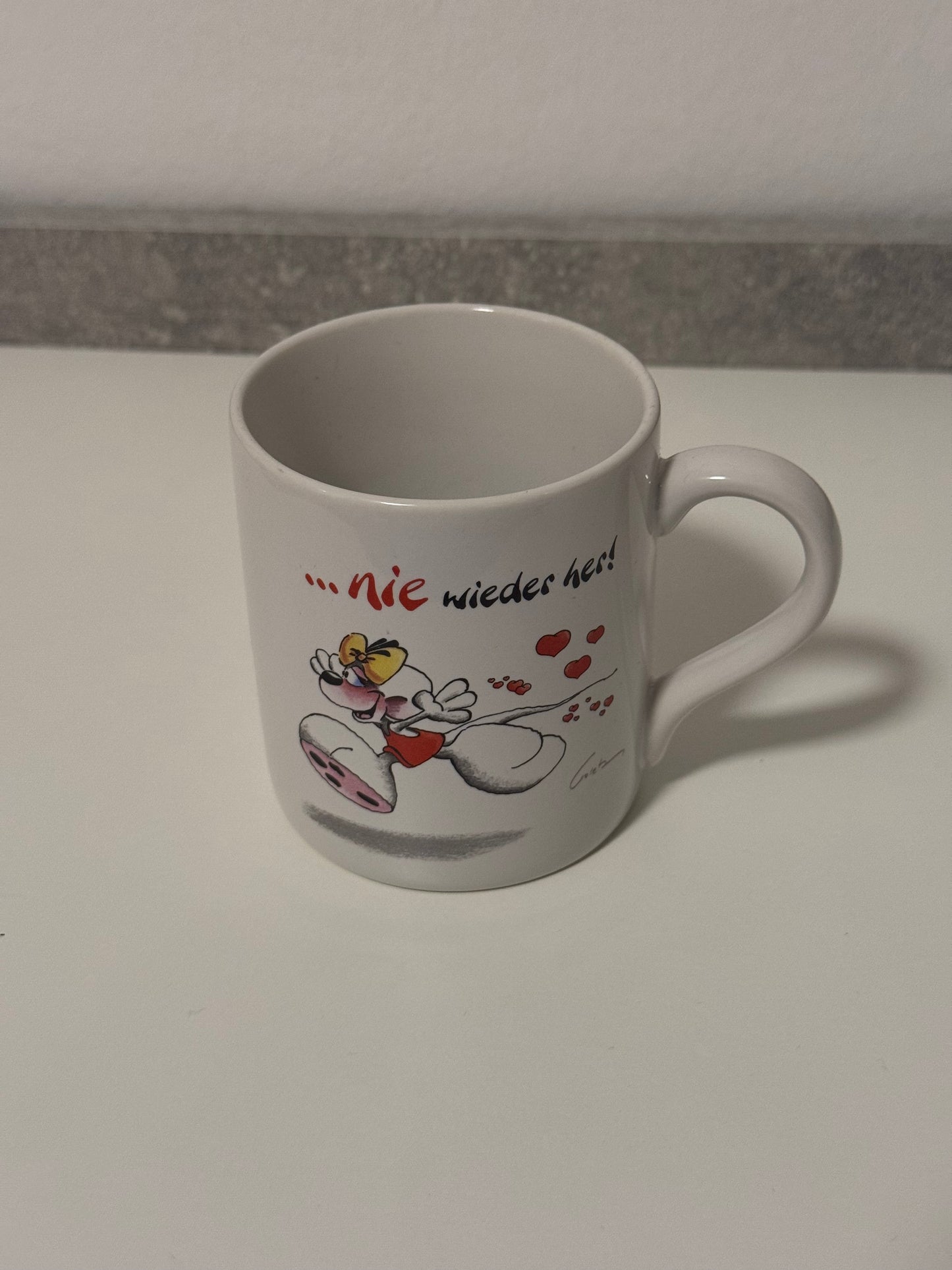Dich geb ich nie wieder her! Tasse