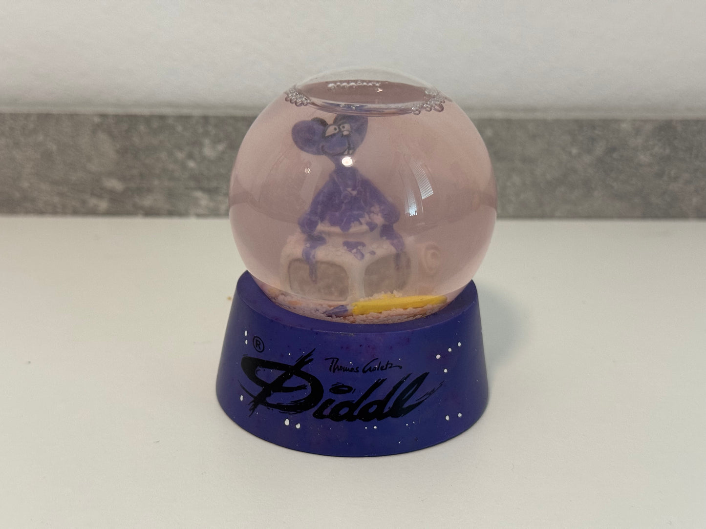 Diddl Schneekugel Klein