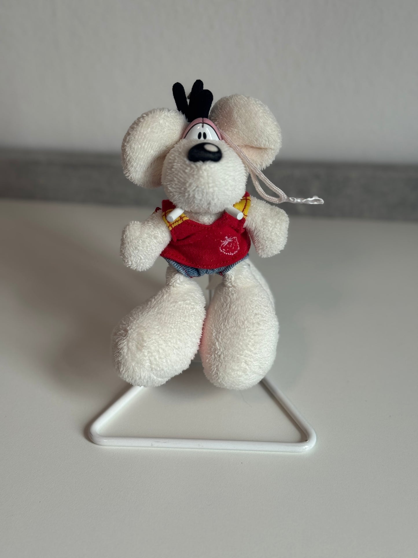 Diddl-Anhänger Weiß Klein