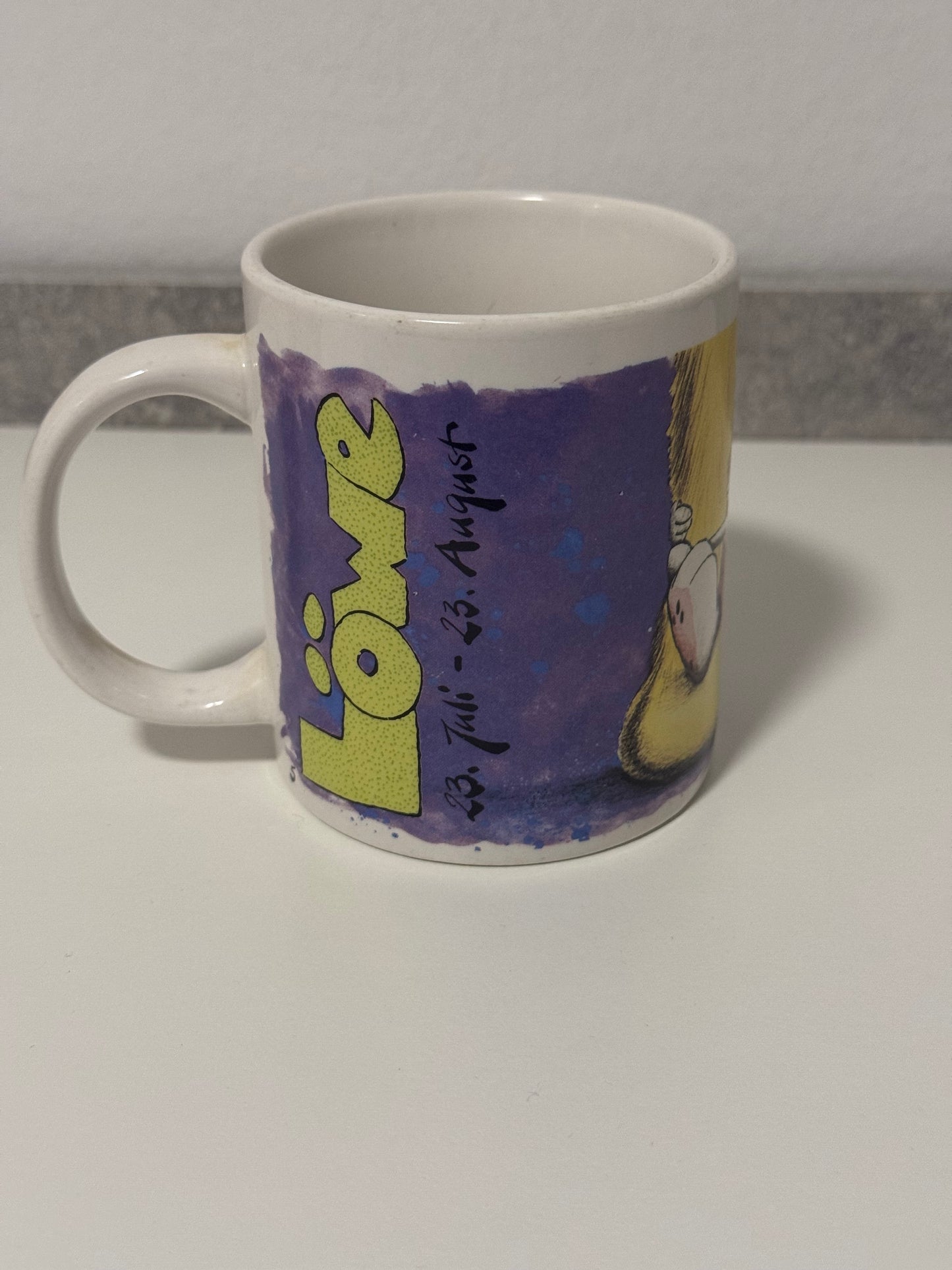 Diddl Sternzeichen Löwe Tasse