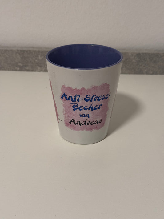 Anti-Stress-Becher von Andreas
