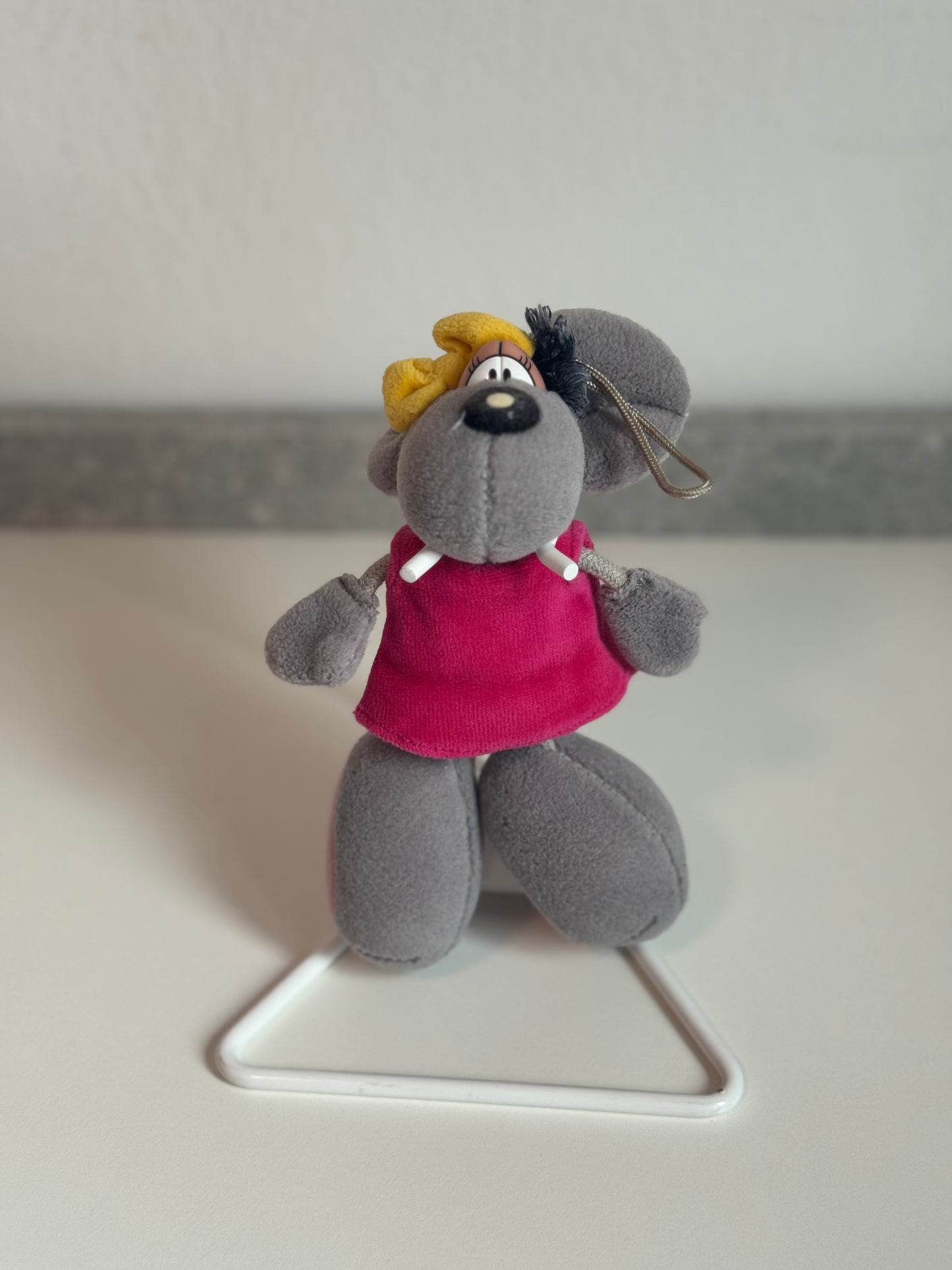 Diddlina-Anhänger Grau Klein