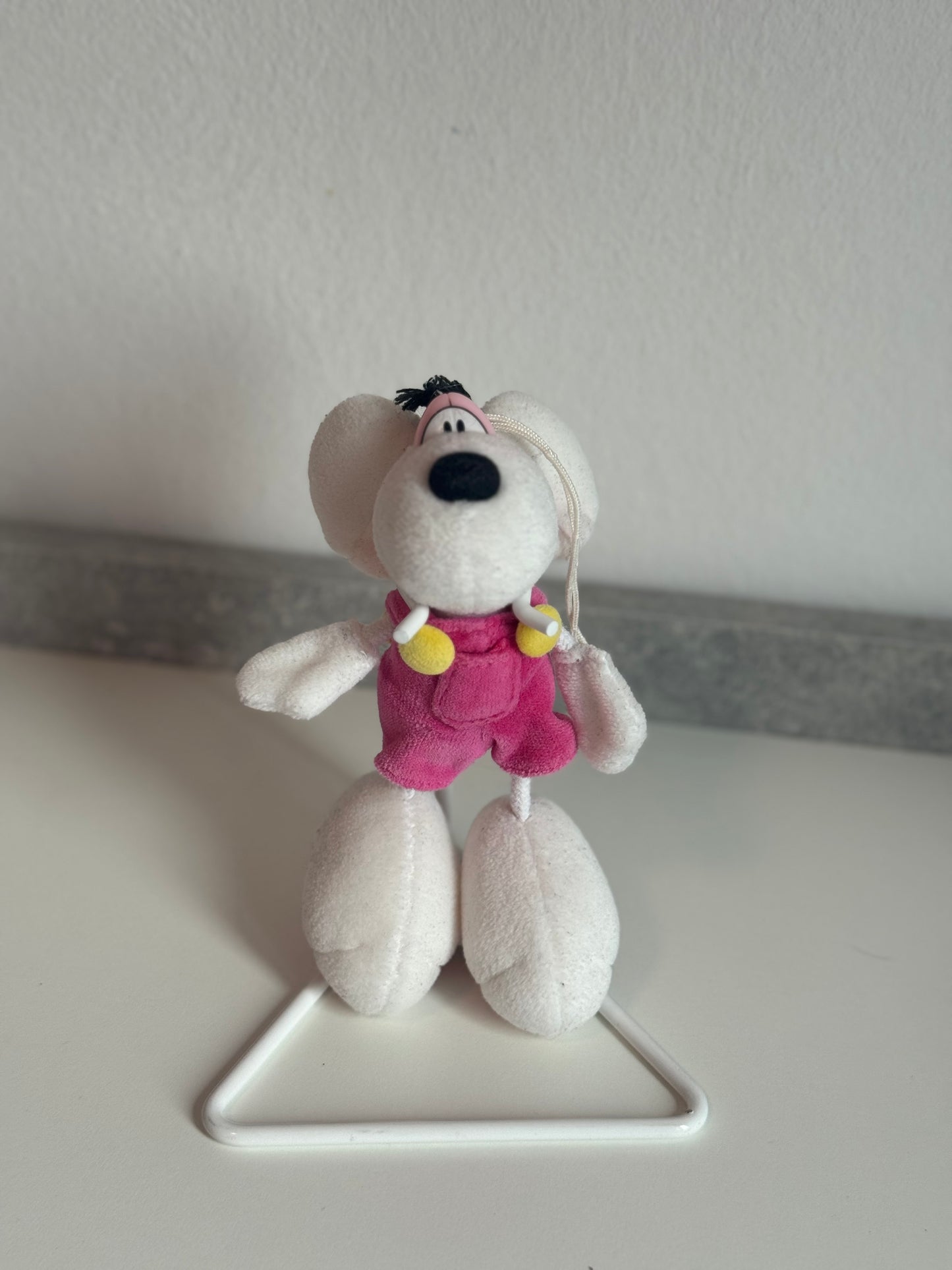 Diddl-Anhänger Weiß Klein