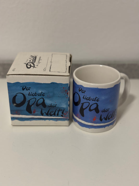 Der Liebste Opa der Welt Tasse mit OVP