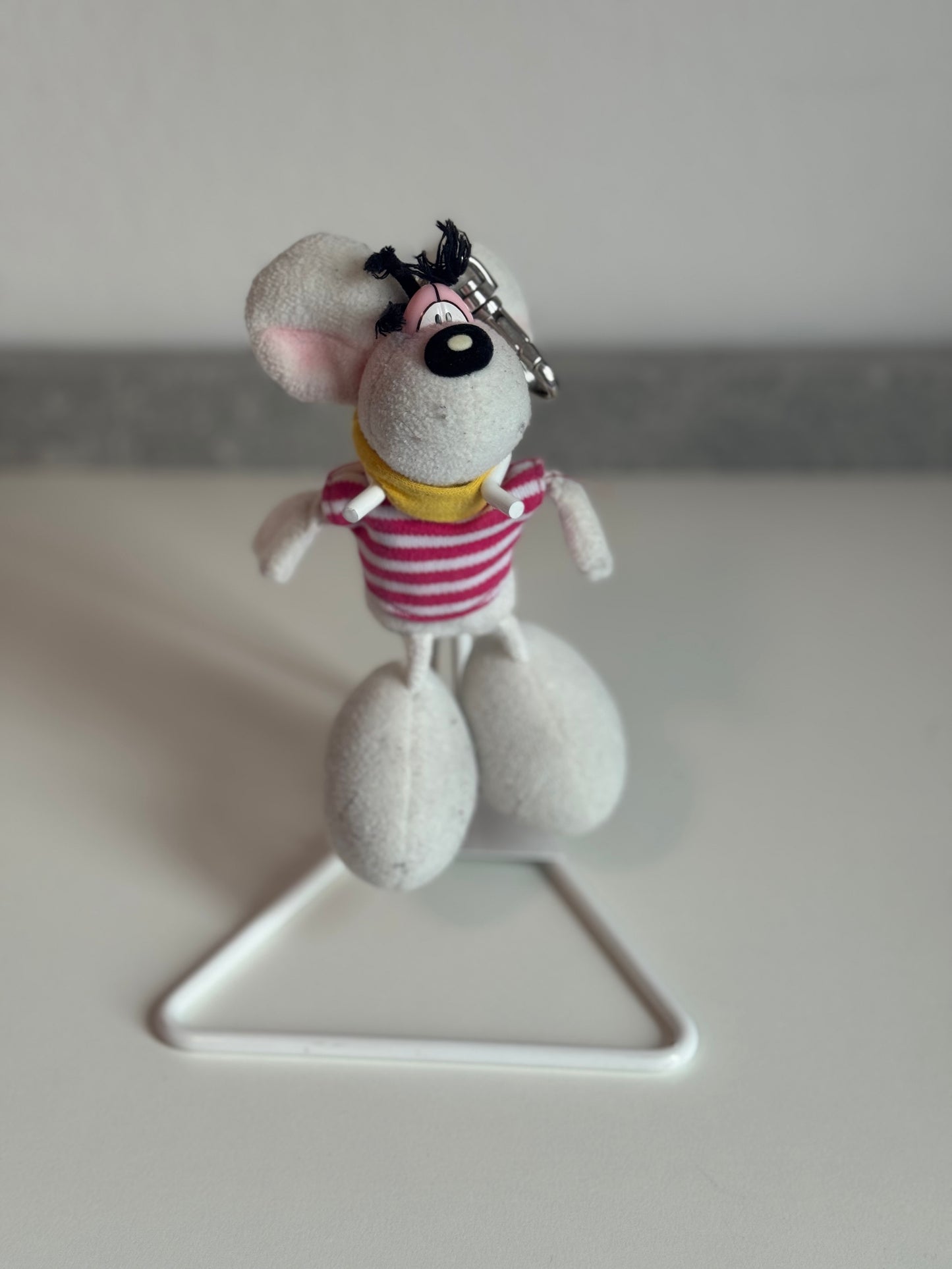 Diddl-Anhänger Weiß Klein