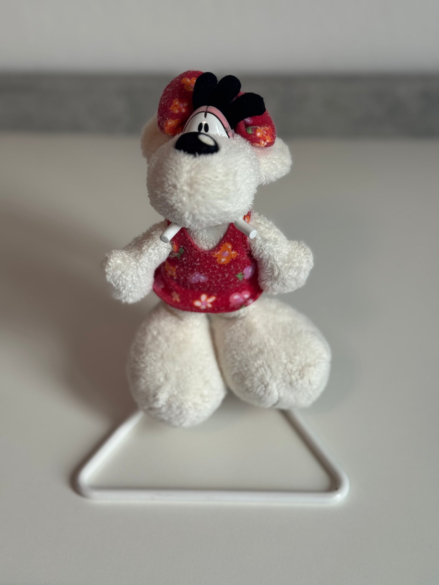 Diddlina-Anhänger Weiß Klein