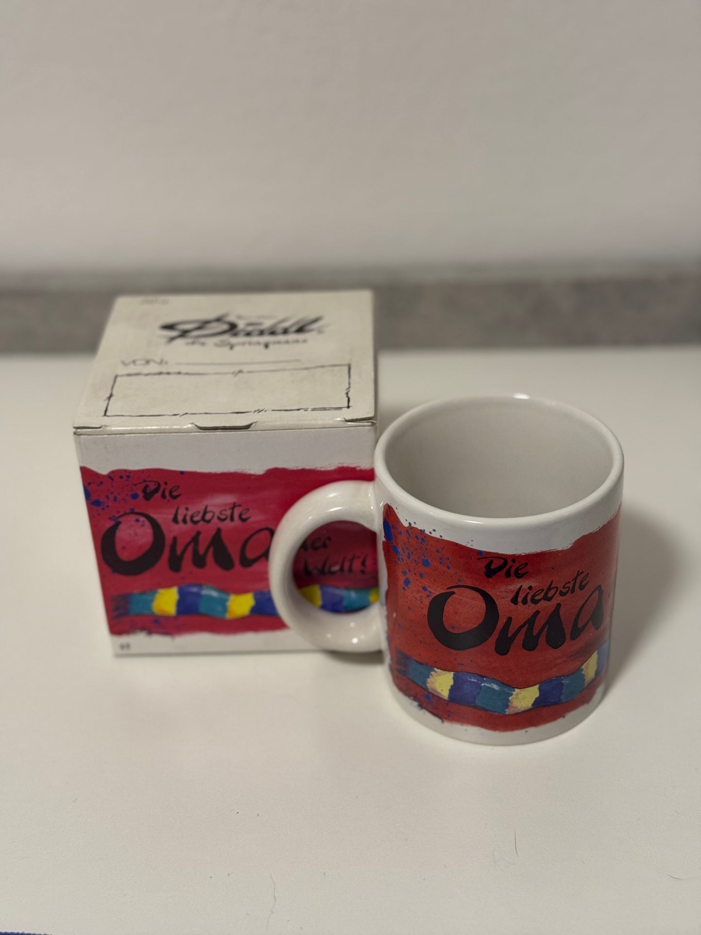 Die Liebste Oma Tasse mit OVP
