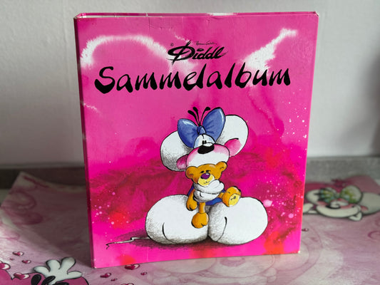 Sammelalbum Pink Leer
