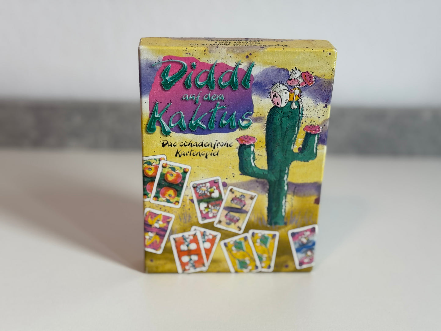 Diddl auf dem Kaktus das schadenfrohe Kartenspiel