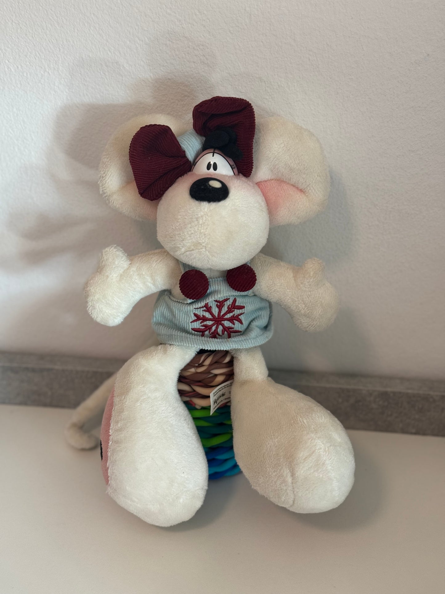 Diddlina Weiß mit Kleid Klein