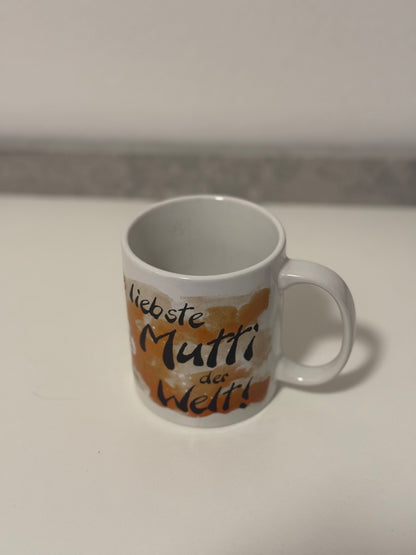 Die liebste Mutti der Welt Tasse