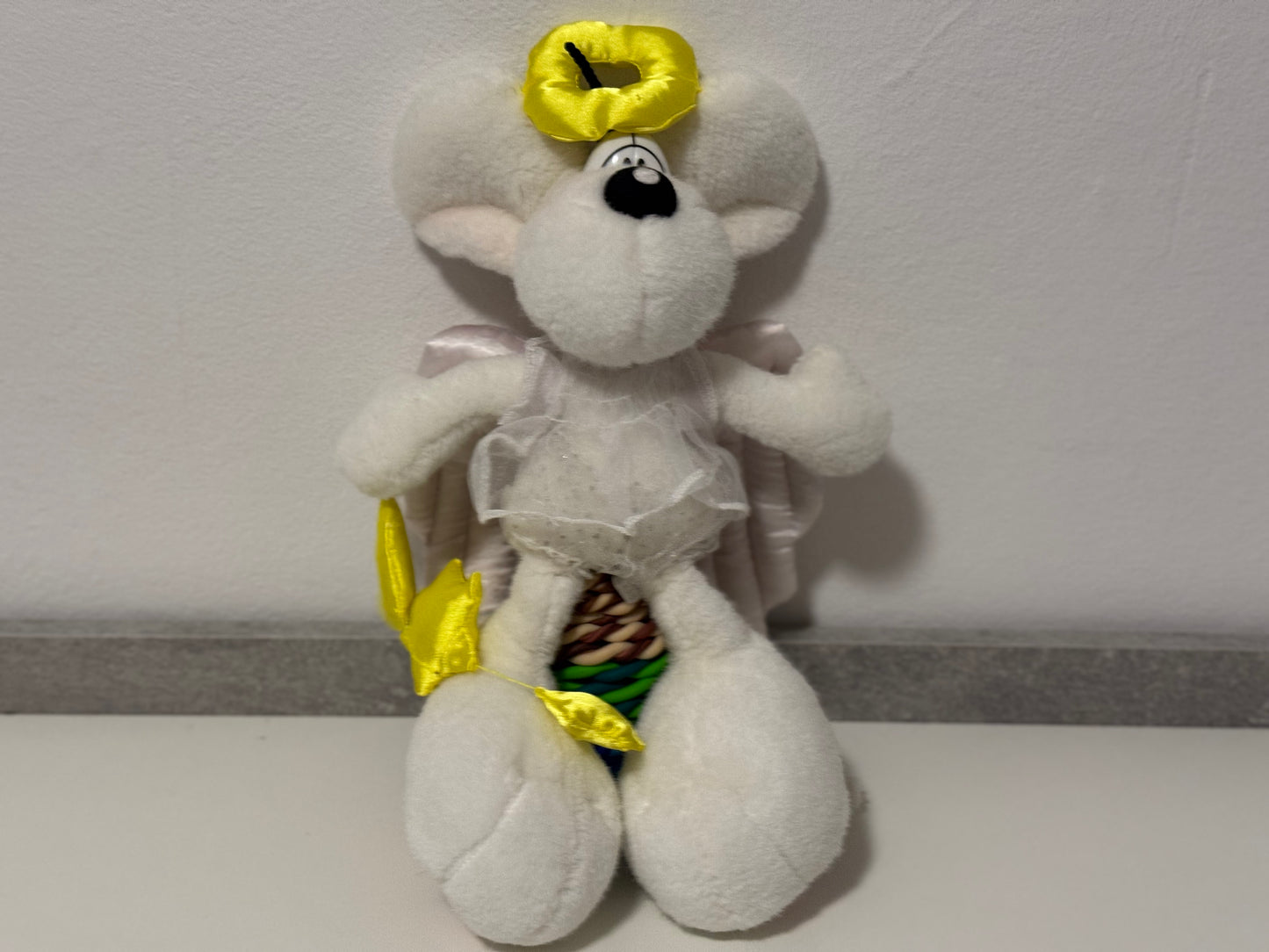 Diddl Weiß als Engel