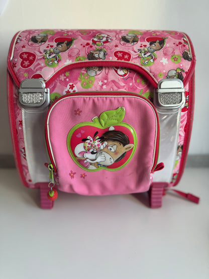 Schultaschen Set mit Federschachtel Geldtasche und Sporttasche