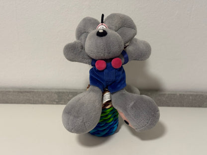 Diddl Grau mit Rucksack