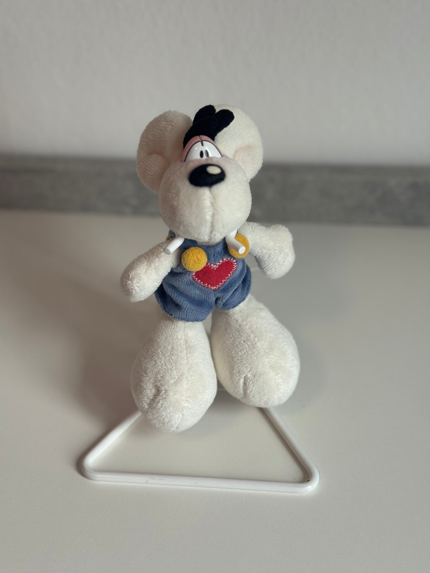 Diddl-Anhänger Weiß Klein