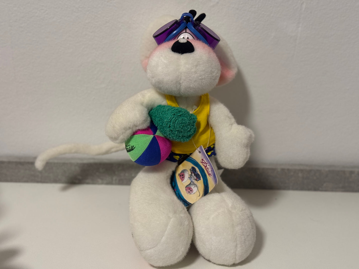 Taucher Diddl mit Etikett